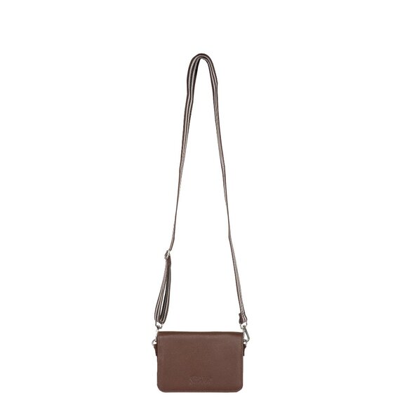 Leather Brown Crossbody Shoulder Bag – Sling Messenger Bag for Work, Daily Use - Picture 10 of 10